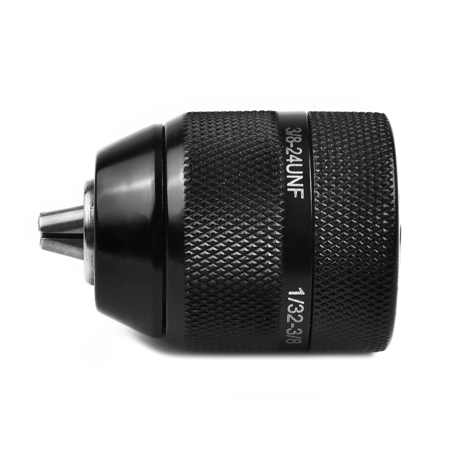 Durable 0 8 10mm Metal Drill Chuck, 3/8 24UNF Thread, Reliable Locking Function With Ratchets, Suitable For Percussion Drills