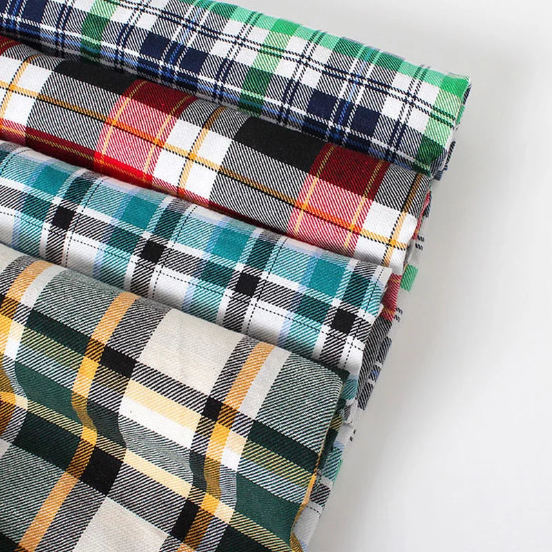Sexy Pajamas For Men Sleepwear Men British Style Plaid Loose Lounge Pyjama Male Cotton Sleep Bottoms Homme Side Split Nightdress