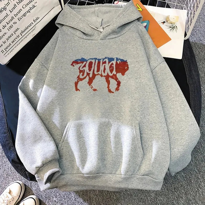 Hoodie for Autumn/Winter Soft Sweatshirt Women/men Aldult with Pocket Cartoon Clothing Moletom Casual Hoody