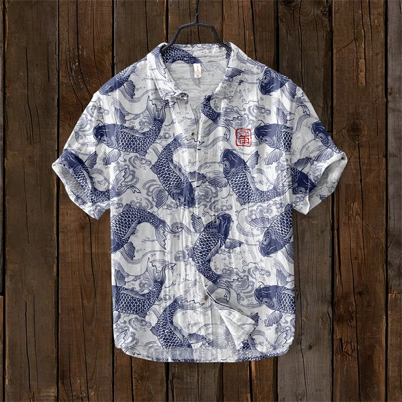 Linen Shirt-2025 Summer Men&
