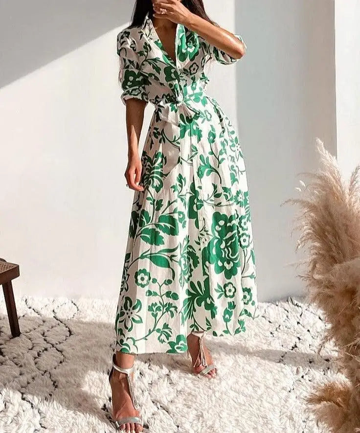 Fashion Elegant Casual Dresses New Autumn Women&