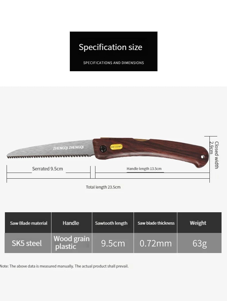 Hand Saws Mini Folding Saws Household Small Handheld Loggers Saws Wooden Artifacts DIY Handmade Tools Universal Tools