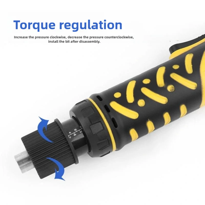 AhuHardware Electric Screwdriver Electric Batch Industrial Grade In-line Torque Power Tool Screw driver 110V 220V Power Repair