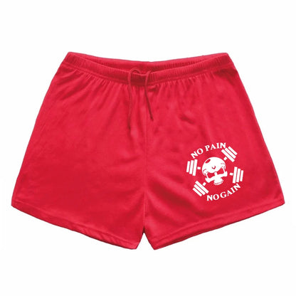 Quick Dry Running Shorts Men Solid Sports Clothing Fitness Bodybuilding Short Pants Sport Homme Gym Training Beach Shorts Length
