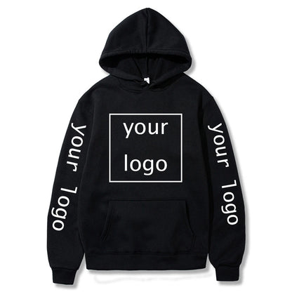 Hoodies Anime New Custom Hoodies Diy Logo Image Print Clothing Customized Sport Casual Sweatshirt Hoodie Pullover Size Xs-4Xl