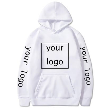 Hoodies Anime New Custom Hoodies Diy Logo Image Print Clothing Customized Sport Casual Sweatshirt Hoodie Pullover Size Xs-4Xl