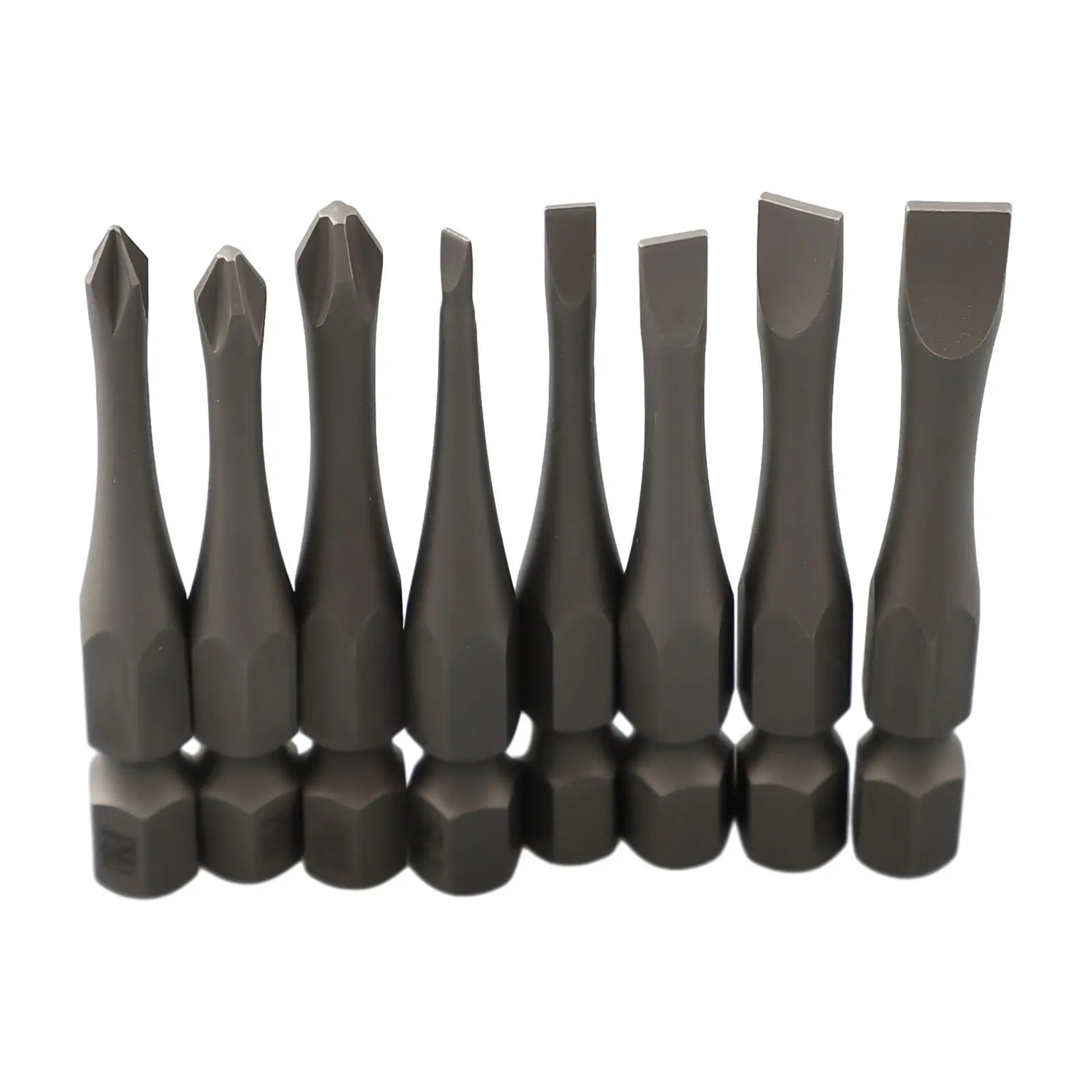 1pc 50mm Length 1/4Inch Hex Slotted Cross Screwdriver Bits PH1 PH2 PH3 SL3 SL4 SL5 SL6 Alloy Steel Electric Screw Drivers Tools