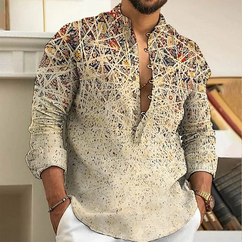 Linen shirt men&