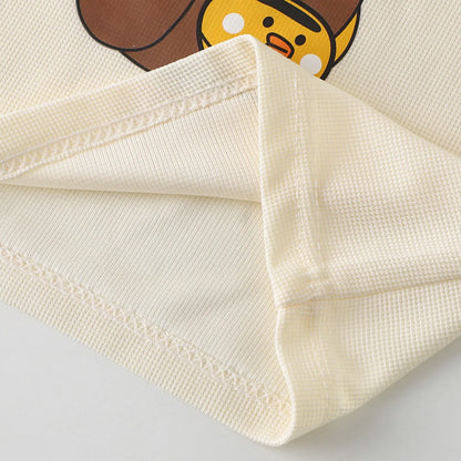 Boys Girls Cartoon Clothing Set Toddler Essentials Breathable Short Sleeve T-shirt Summer Outfit Soft Casual Loose Kids Shorts