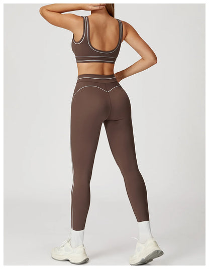 Gym Clothes Woman Yoga Pants High Waisted Tight-fitting Pants For Outdoor Running Sports Tights Leggings Workout Fitness Wear