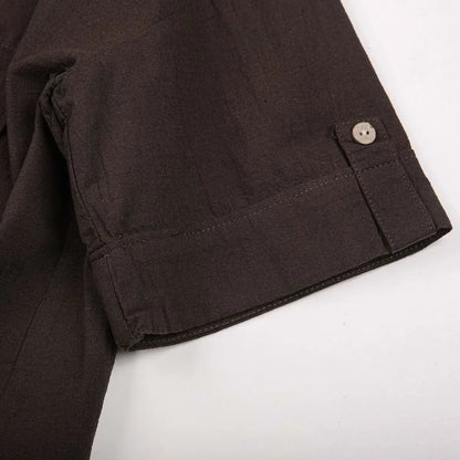 Linen Shirt Women&