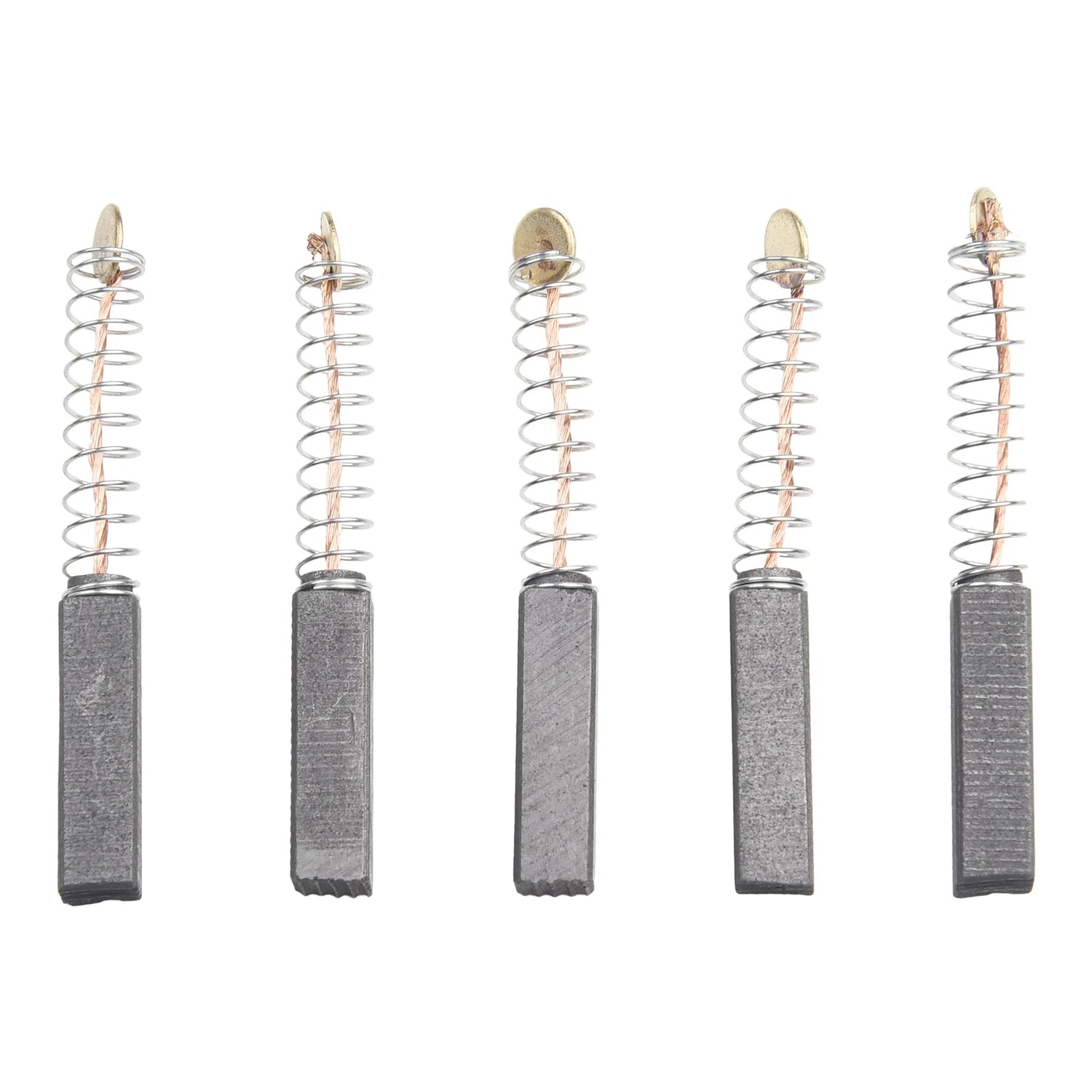 10pcs Carbon Brushes Replacement For Electric Motors Circular Saws Miter Saws Drills Hammer Drills Power Tool Access 20x5x5mm