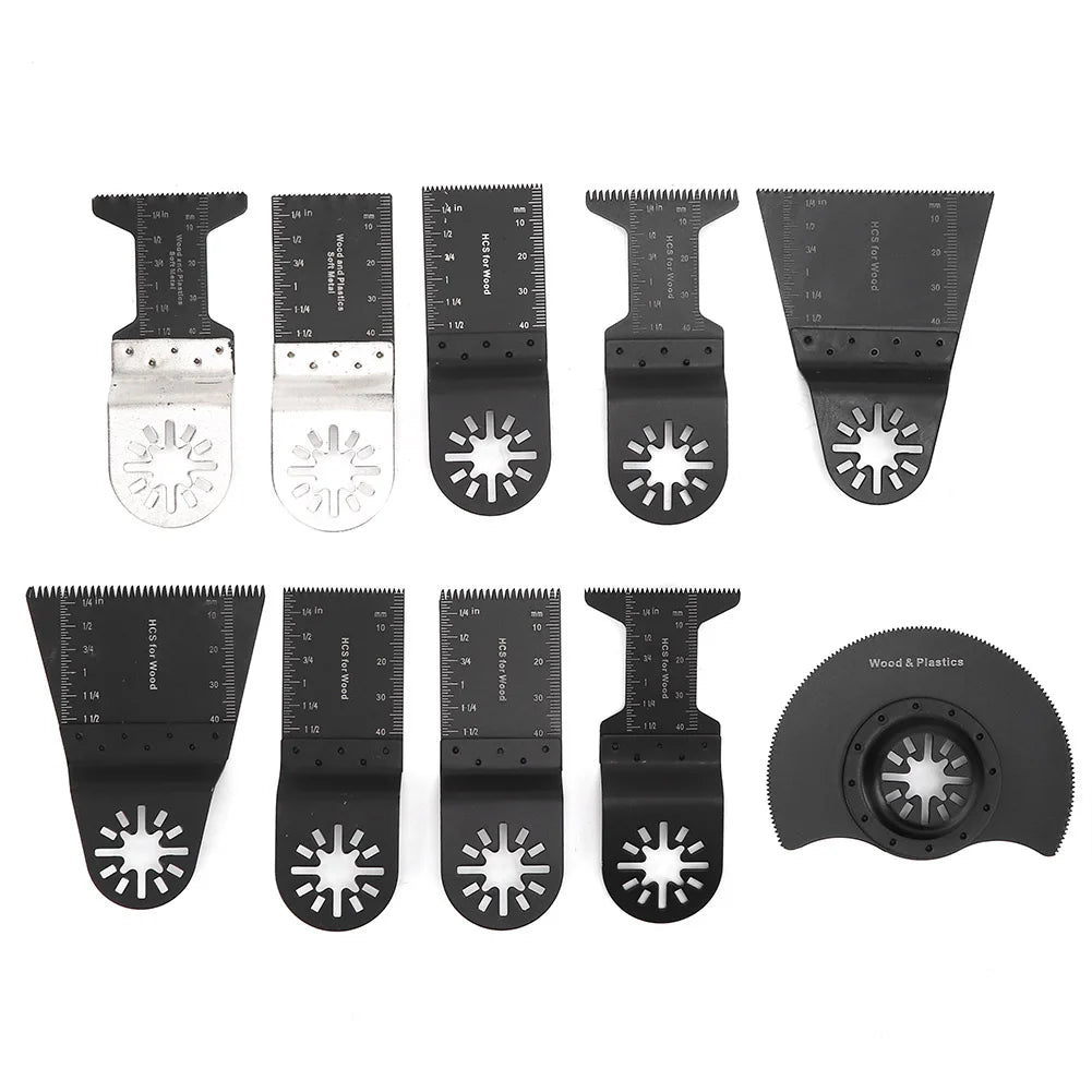 Saw Accessories  Oscillating Saw Blades Multifunctional Cutting Tool for Wood Plastic Soft Metal Wood Cutting Kit