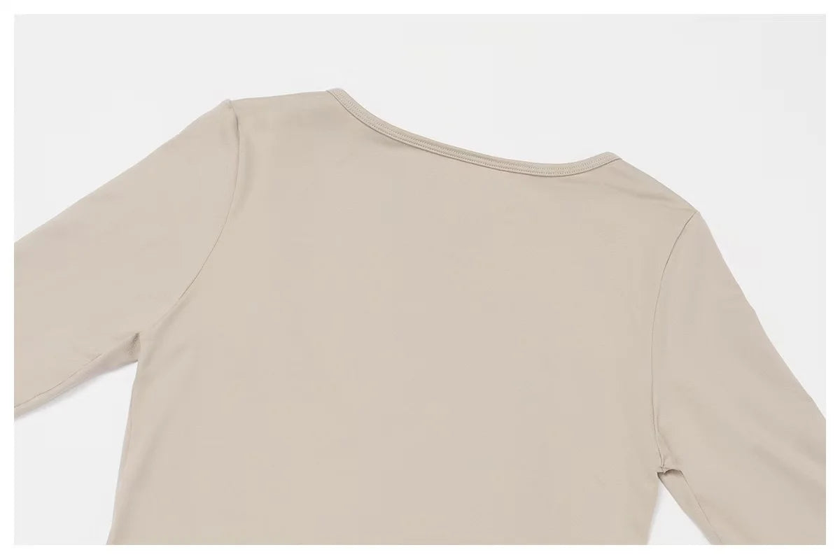Gym Thin Sexy Strappy Cross Top Breathable Yoga Wear T Clothing Running Cover-up Fitness Wear Long-sleeved Shirts Yoga Pilates