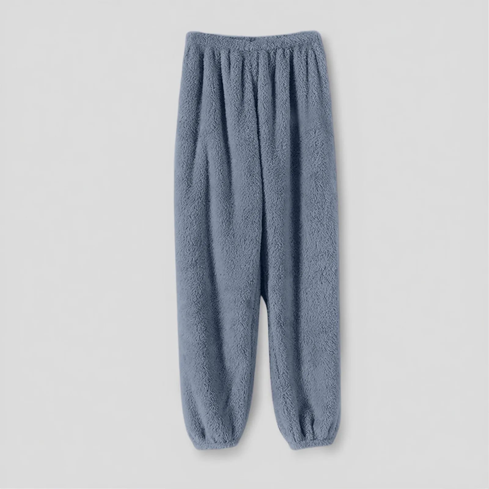 Pajamas Pants For Women Warm Winter Solid Color Sleepwear Pyjamas Plush Pants Women Nightwear Fashionable Home Wear