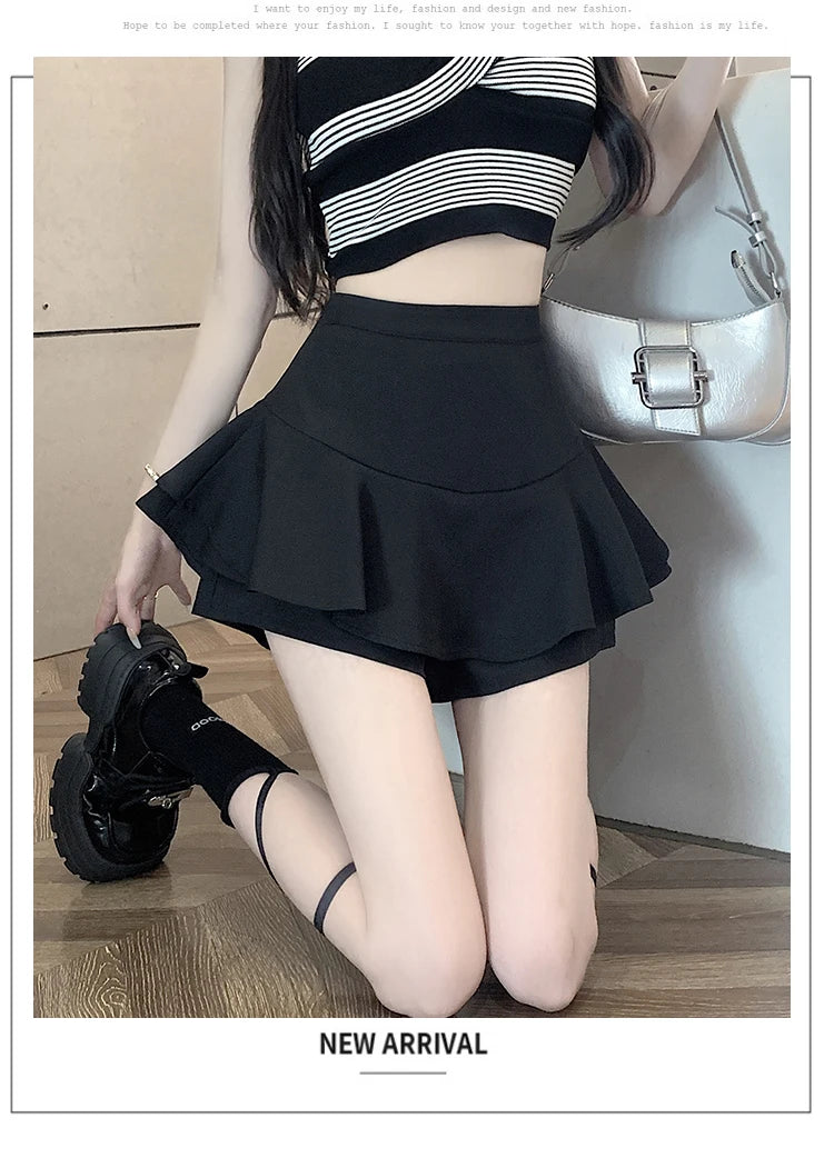 Woman Skirt Short White Skirts for Women High Waist Gyaru Korean Fashion Chic and Elegant Premium Quality Stylish Style