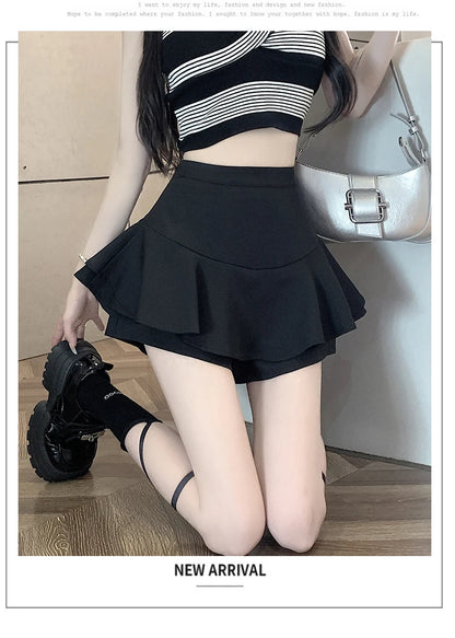 Woman Skirt Short White Skirts for Women High Waist Gyaru Korean Fashion Chic and Elegant Premium Quality Stylish Style