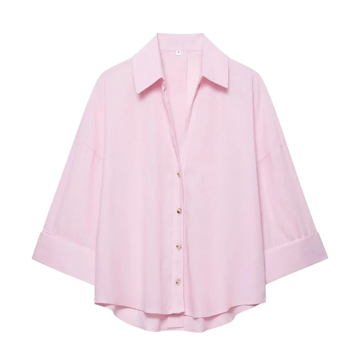 Spring Autumn Simple Linen Blend Long Sleeve Casual Shirt Summer Lapel Single Breasted Loose Chic Shirts Fashion Blouses Women