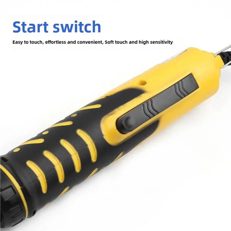 AhuHardware Electric Screwdriver Electric Batch Industrial Grade In-line Torque Power Tool Screw driver 110V 220V Power Repair