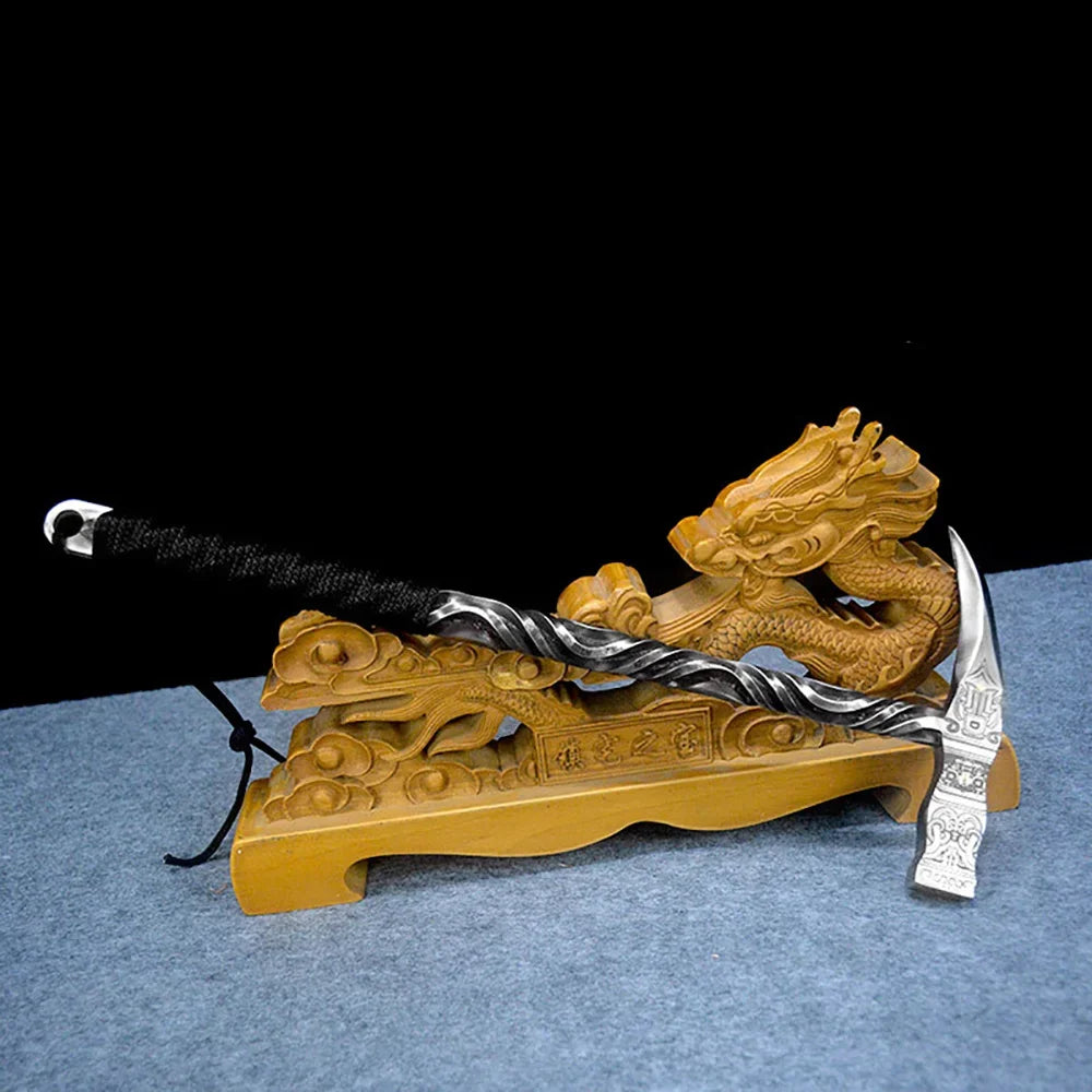 40cm Wild Hammer Hand Forged Integrated Hammer Multifunctional Tool Camping Hand Hammer Gardening Tools Equipment