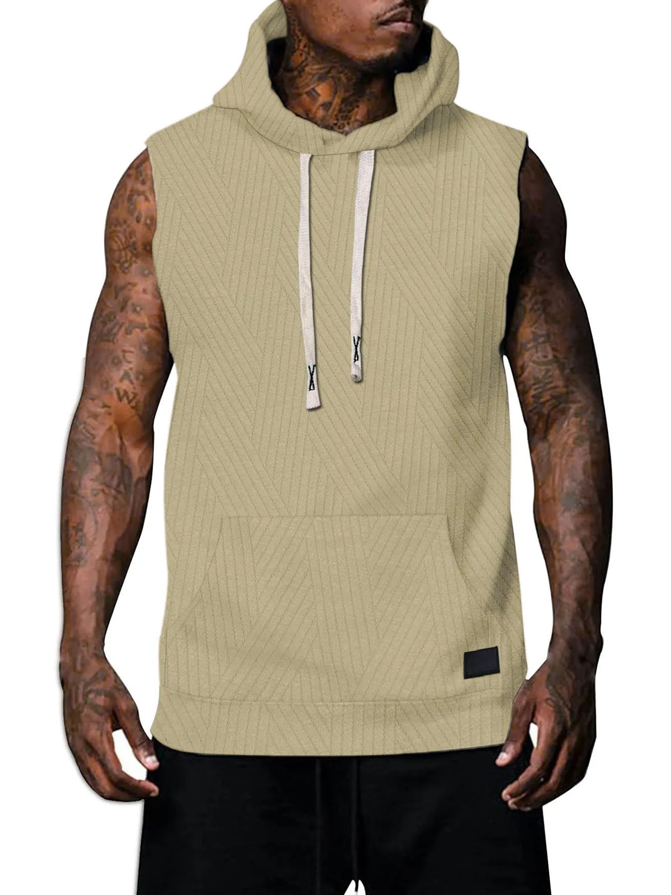 Sleeveless Vest Top Men&