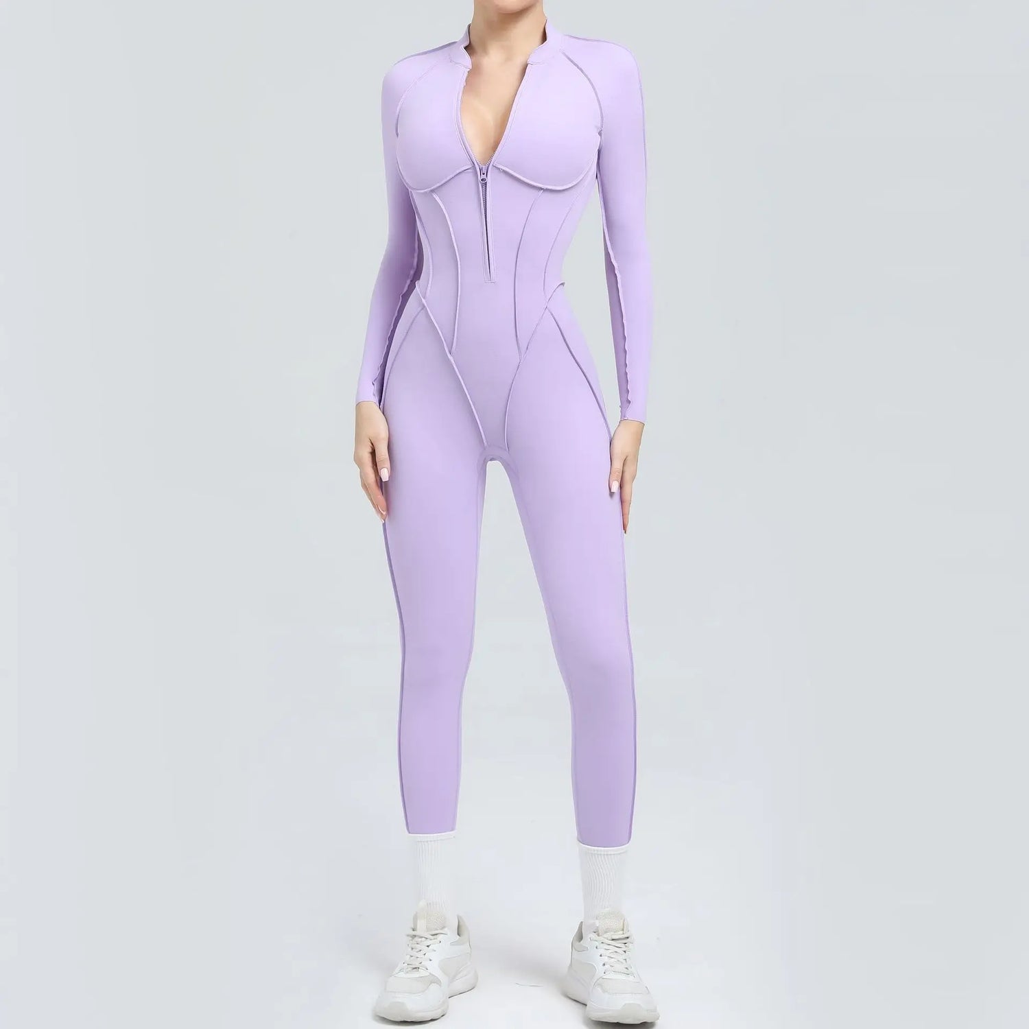 Yoga Suit Gym Set Women Training Sportswear Fitness Long Sleeved Sports Jumpsuit Women Push Up Female Workout Clothes Bodysuits