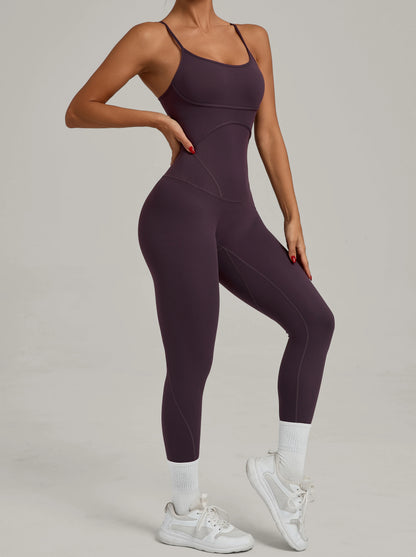 Padded One-Piece Yoga Clothes Sportswear Women&