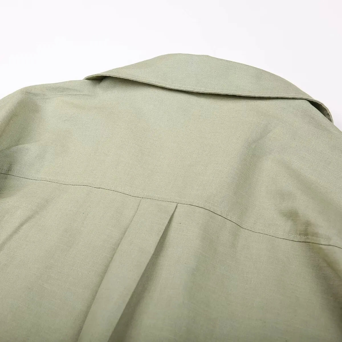 Linen Shirt Women&