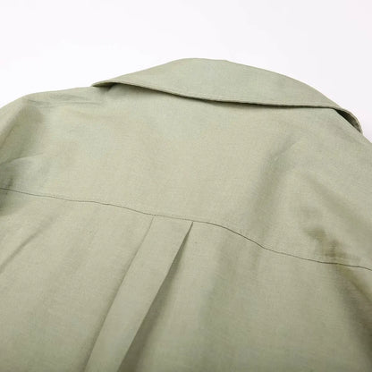 Linen Shirt Women&