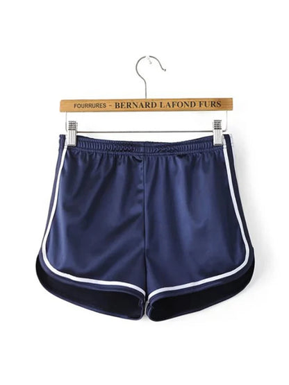 Women Shorts Summer Silk Slim Beach Casual White Shorts Hot