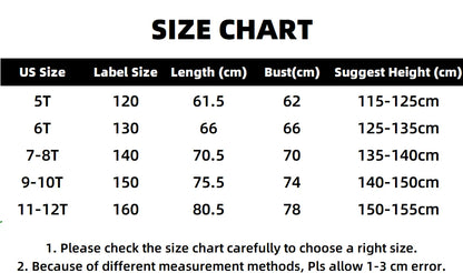 Kids Dresses for Girls Clothes Cotton Summer Dresses for 5 6 7 8 9 10 11 12 Years Casual Sleeveless Children&