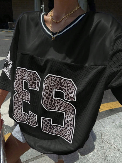 2025 New Sports Jersey Women Printed T-Shirt NO.23 Basketball Jerseys Streetwear Couple Same Style Oversized Men Woman Clothing
