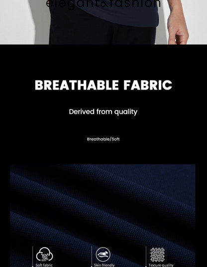 New Men Polo Shirts Short Sleeve Polo Collar Patchwork Solid Men&
