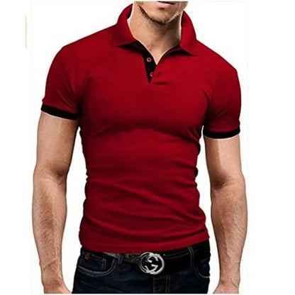 2025 new Polo T shirt for Men White Casual Short Sleeve Golf Polo Shirts Homme New Summer Clothes High Quality Ropa Hombre