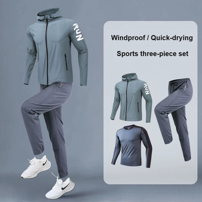 Sportswear Set for Men: Ideal for Running, Cycling, Fitness Training &amp; Gym Exercises - New in Men&