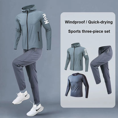Sportswear Set for Men: Ideal for Running, Cycling, Fitness Training &amp; Gym Exercises - New in Men&