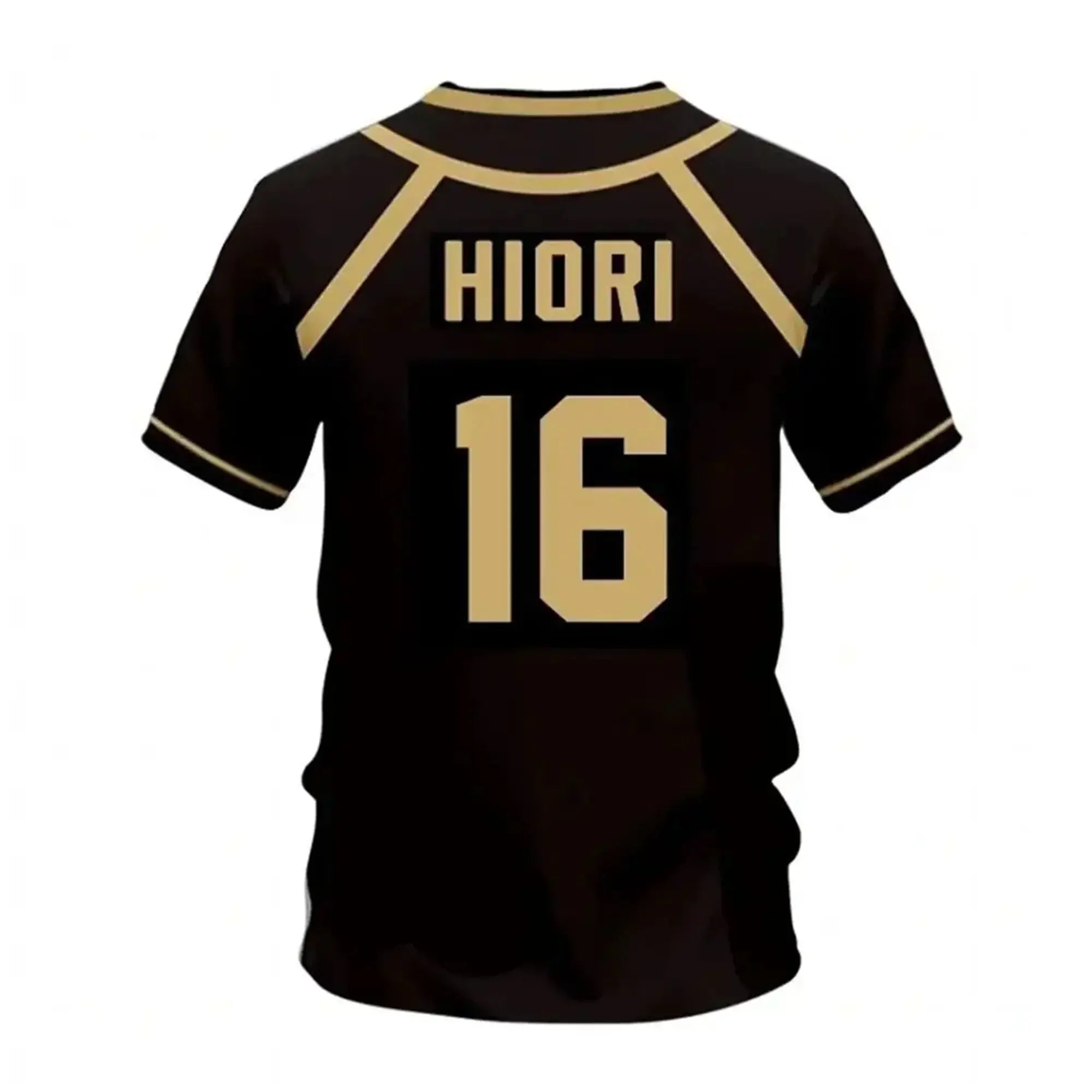 Jersey Anime Anime 3d Print T-shirts Men Women Casual Fashion Short Sleeve T Shirt Oversized Harajuku Tees Tops Kid Clothing