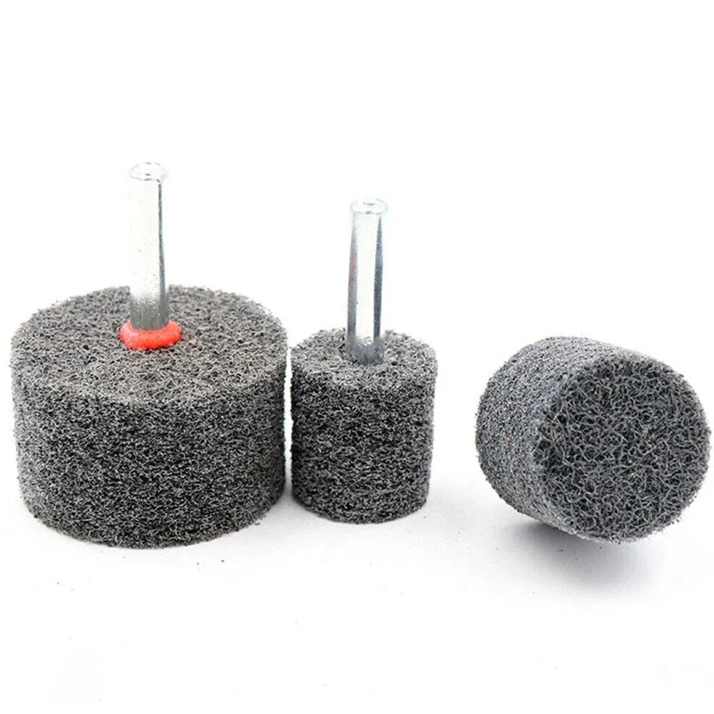 Grinding Polishing Head Electric Drill Bit Wheel 1/4inch Shank 20/25/30/40/50mm For Dremel Rotary Accessories Power Wood Tools