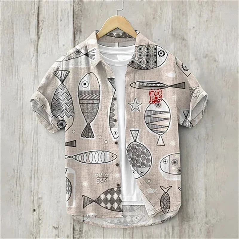 Linen Shirt-2025 Summer Men&