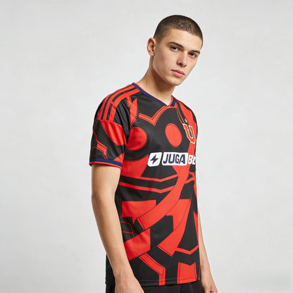 2026 New Jersey 3D Sports Universidad De Chile Special Edition Soccer Jersey – Blue Red Geometric Pattern Tees