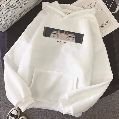 Hyuga Hinata Men Fashion Hoodies Men Women Hooded Sweatshirts Fashion Hip Hop Casual Pullovers Autumn Boys Girls Streetwear