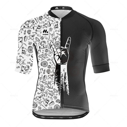 Cycling Jersey Set Team Racing Bike Clothes Summer Mountain Bicycle Clothing Men&