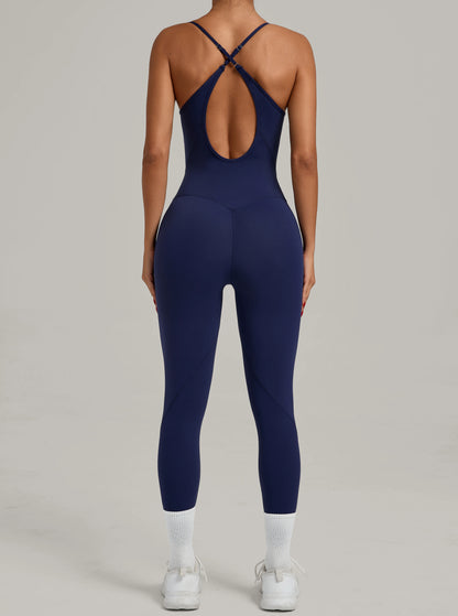Padded One-Piece Yoga Clothes Sportswear Women&