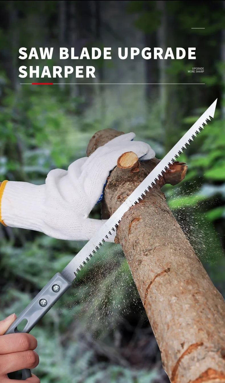 Detachable Chicken Tail Saw Garden Gardening Saw Tree Felling Fast Cutting Labor-saving Wood Working Swallow Tail Saw