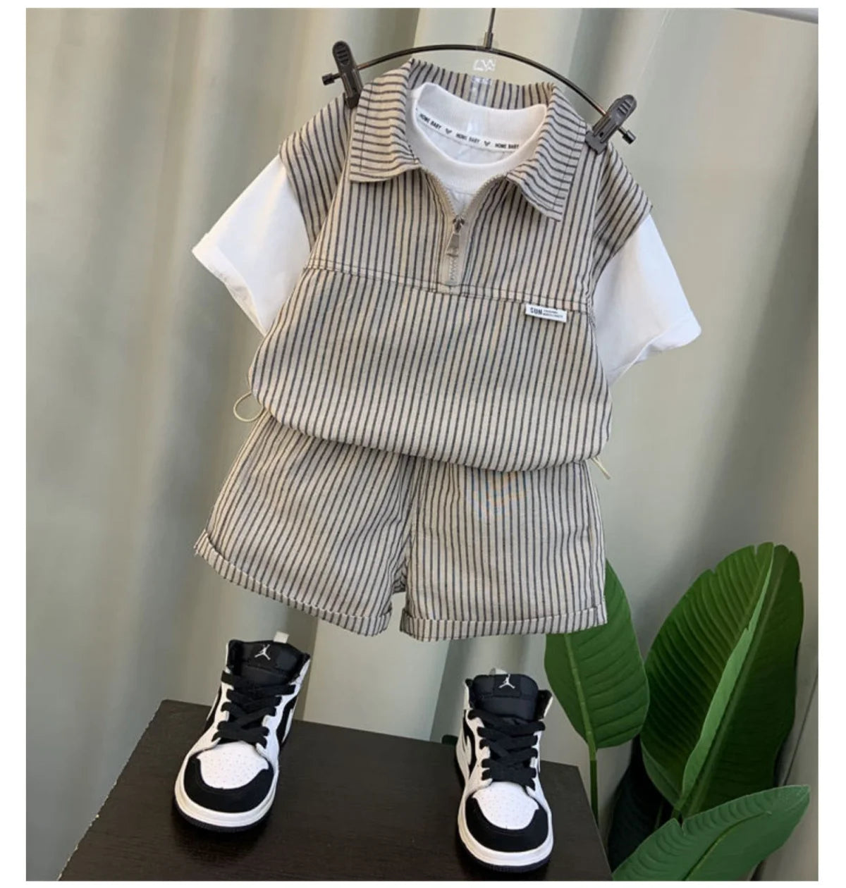 Kids Boys Clothing Set 2025 New Fashionable Baby Summer Clothes Children&