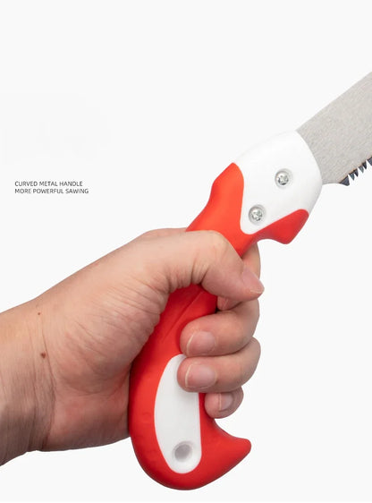 Handsaw Sharp Pruning Shear Reciprocating Waist Saw Cutter For Garden Fruit Tree Woodworking Trimming Tool With Protective Cover