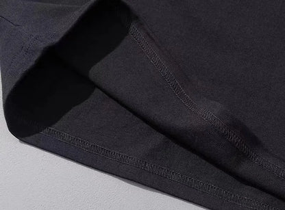 T Shirt For Men Cotton Long Sleeve T-shirts Solid Color Men&