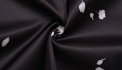 Lace Patchwork Printed Maxi Dresses For Women Fashion Sexy Streetwear Short Sleeves Slim Hollow Out Long Vestidos Robes Female