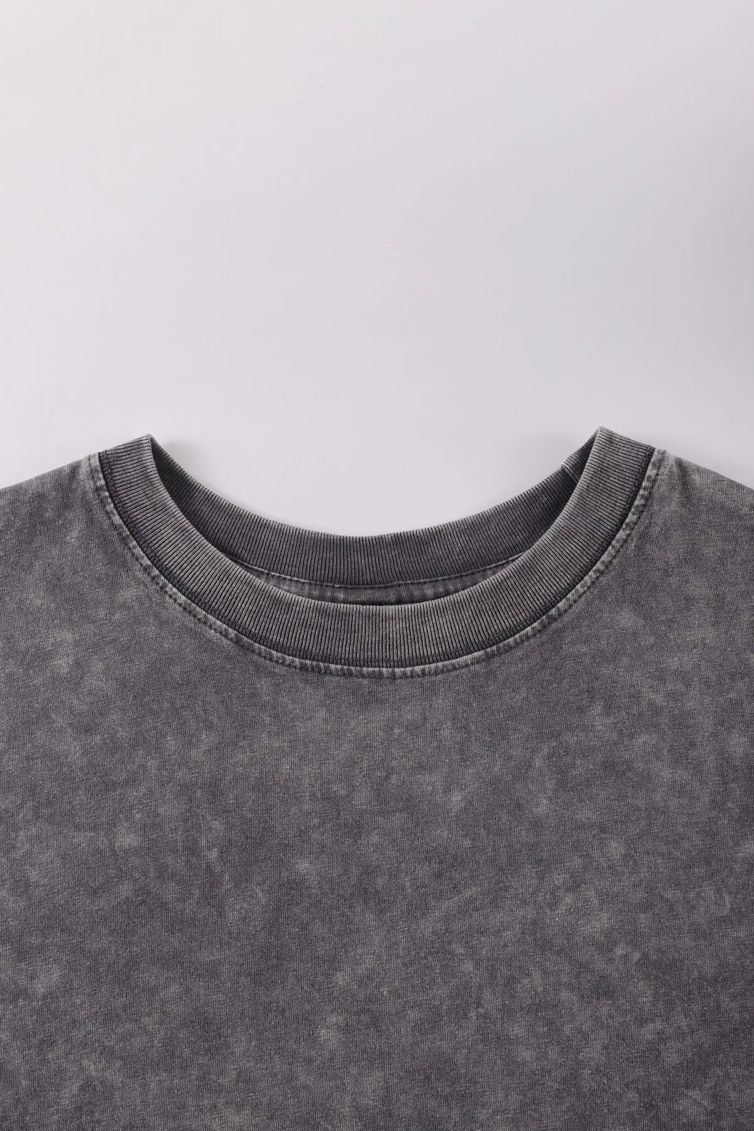 Solid Cotton Washed T-Shirts Men Summer Vintage Breathable Short Sleeve Street Sport Hip Hop Streetwear Fashion All-Match Tops