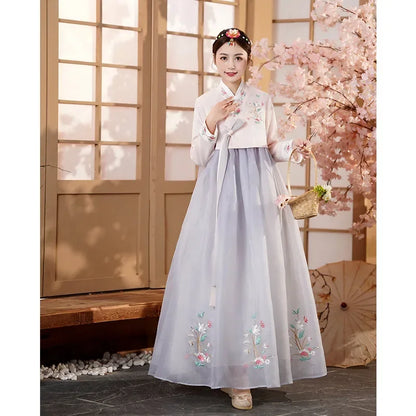 Hanbok for Women Korean Traditional Costume Minority Palace Performance Court Clothes Asian Ancient Costumes Party Hanbok Dress